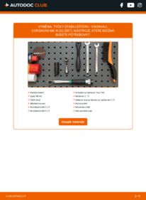 Jak provést výměnu: Zkrutna tyc Corsavan Mk3 (D) (S07) 1.3 CDTI