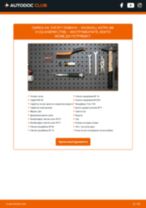 Професионалното ръководство за смяна на Свързваща щанга на VAUXHALL ASTRA Mk IV (G) Convertible 2.2 16V