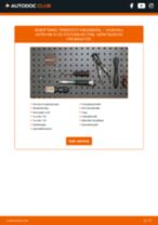Trin-for-trin PDF-tutorial om skift af VAUXHALL ASTRA Mk IV (G) Estate Termostat
