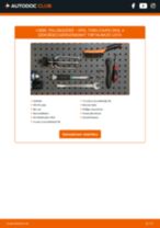 Útmutató PDF Tigra Coupe (S93) 1.6 16V (F07) karbantartásáról