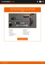 Handleiding PDF over onderhoud van Tigra Coupe (S93) 1.6 16V (F07)