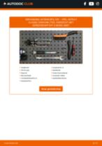 Hoe Microfilter OPEL ASTRA F CLASSIC Estate kunt vervangen - tutorial online