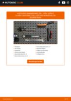 OPEL ASTRA F CLASSIC Saloon Innenraumfilter: Schrittweises Handbuch im PDF-Format zum Wechsel