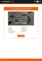 Montering Klimafilter VAUXHALL ASTRA Mk III (F) - steg-for-steg manualer