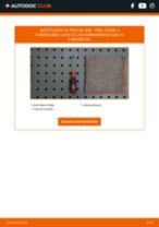 Manual online sobre el cambio de Elemento filtro de aire por su cuenta en OPEL CORSA A Box