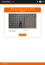 DIY-manual til udskiftning af Luftfilter i VAUXHALL COMBO