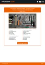 VAUXHALL ASTRA Mk III (F) Estate Bremsscheibe austauschen: Online-Handbuch zum Selbstwechsel
