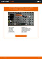 La guía profesional para realizar la sustitución de Amortiguadores en tu VAUXHALL TIGRA Mk I (F07) 1.4 16V
