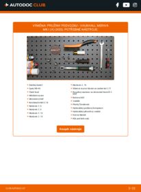 Jak provést výměnu: Odpruzeni Meriva Mk1 (A) (X03) 1.3 CDTI