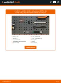 Jak provést výměnu: Lambda sonda Vectra Mk1 (B) Combi (J96) 2.2 i 16V (F35)