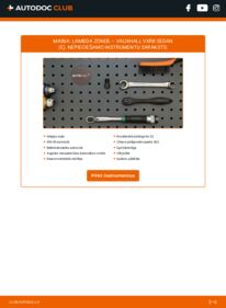 Kā veikt nomaiņu: 6.0 VAUXHALL VXR8 Saloon Lambda zonde