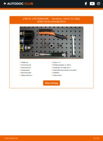 Så byter du Stötdämpare på 1.6 GSI VAUXHALL NOVA Hatchback