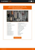 PDF manuel sur la maintenance de Astra F Classic Berline (T92) 1.6 i 16V (F19, M19)