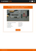 DIY NISSAN change Spark plug iridium and platinum - online manual pdf