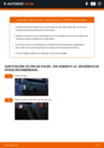 repuestos coches KIA SORENTO I (JC) | PDF Tutorial de reparación