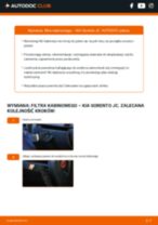 Profesjonalny poradnik wymiany produktu Pióro wycieraczki w Twoim samochodzie KIA RIO III Saloon (UB) 1.2 CVVT