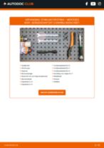 Stap-voor-stap PDF-handleidingen over het veranderen van MERCEDES-BENZ 190 (W201) Stabilisatorstang