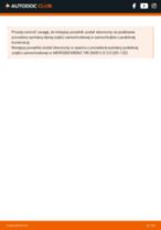 Jak wymienić Zacisk hamulca tylne i przednie MERCEDES-BENZ E-CLASS (W124) - instrukcje online