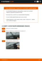 Lépésről-lépésre PDF-útmutató - VW Lupo 6x1 Rendszámtábla világítás izzó csere