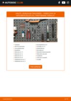 Vaiheittainen PDF-opas: kuinka vaihtaa HONDA CIVIC VII Hatchback (EU, EP, EV) -mallin Jousijalan Tukilaakeri