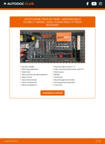 Sostituzione di Pinza Freno Mercedes S202 C 180 1.8 (202.078)