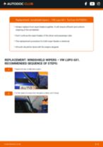 Step by step PDF-tutorial on Number Plate Light Mitsubishi ASX GA0 replacement