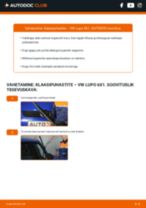 VW LUPO Roolisammas vahetus: tasuta pdf
