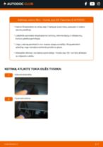 Kaip pakeisti Oro filtras, keleivio vieta mano Insight II Hatchback (ZE) 1.3 IMA (ZE28, ZE2)? Išsamios instrukcijos