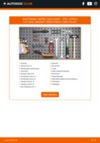 Käsiraamat PDF Astra H GTC (A04) 1.9 CDTi 16V (L08) hoolduse kohta