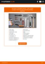 Instrukcijos PDF apie Astra Classic Caravan (A04) 1.7 CDTi (L35) priežiūrą