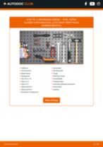 Manuell PDF för Astra Classic Caravan (A04) 1.7 CDTi (L35) underhåll