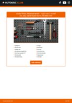 Online manual til udskiftning på egen hånd af Låsecylindersæt på AUDI A2
