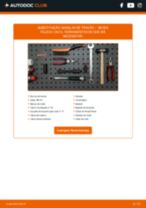 Manual online sobre a substituição de Apoio barra estabilizadora em Skoda Roomster Praktik