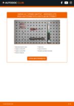Смяна на Комплект многоклинов(пистов) ремък на SKODA CITIGO: ръководство pdf