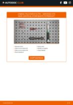 Podrobný PDF tutorial k výmene KIA Visto Schrägheck Hlava / čap spojovacej tyče riadenia