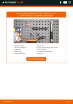 Sostituzione Kit cinghia servizi MERCEDES-BENZ VITO: pdf gratuito