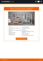 Смяна на Ремонтен комплект за спирачен апарат на MERCEDES-BENZ VITO: безплатен pdf