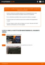 Manual online sobre el cambio de Escobilla limpiaparabrisas por su cuenta en MERCEDES-BENZ VITO Bus (W639)