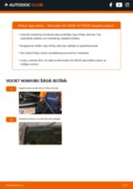 PDF nomaiņas rokasgrāmata: Stikla tīrītāja slotiņa MERCEDES-BENZ VITO Autobuss (W639) aizmugurē un priekšā