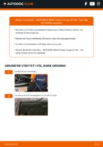 Steg-för-steg-guide i PDF om att byta Torkarblad i MERCEDES-BENZ S-CLASS Coupe (C140)