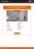 Montering Støtdempere MERCEDES-BENZ VITO / MIXTO Box (W639) - steg-for-steg manualer