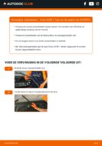 Remslang vóór links veranderen Renault Megane 3: instructie pdf