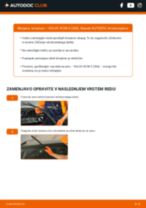 Kako zamenjati zadaj in spredaj Metlice brisalcev VOLVO XC90 II - vodič spletu