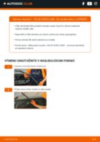 Ako vymeniť zadné a predné Stieracia liżta na VOLVO XC90 II - manuály online