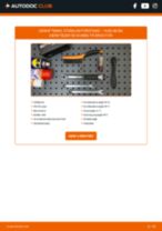 Hvordan skifter man og justere Stænkskærm AUDI 80: pdf manual