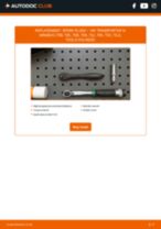 Step by step PDF-tutorial on Spark Plug VW TRANSPORTER IV Bus (70XB, 70XC, 7DB, 7DW) replacement