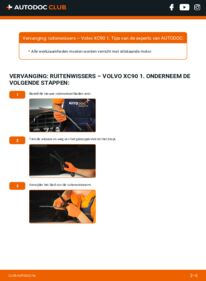 Vervanging uitvoeren: Ruitenwissers D5 AWD Volvo XC90 1