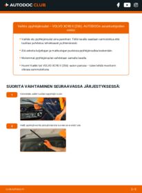 Kuinka vaihtaa Pyyhkijänsulat 2.0 D5 AWD Volvo XC90 II -autoon