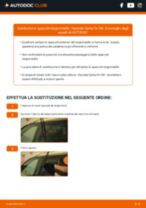 Come cambiare Meccanismo tergicristallo posteriore e anteriore VOLVO V40 Kasten / Schrägheck (525, 526) - manuale online
