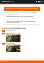 Kaip pakeisti Stiklo valytuvai mano H100 Bortinis Sunkvežimis/Važiuoklė 2.6 TD? Išsamios instrukcijos